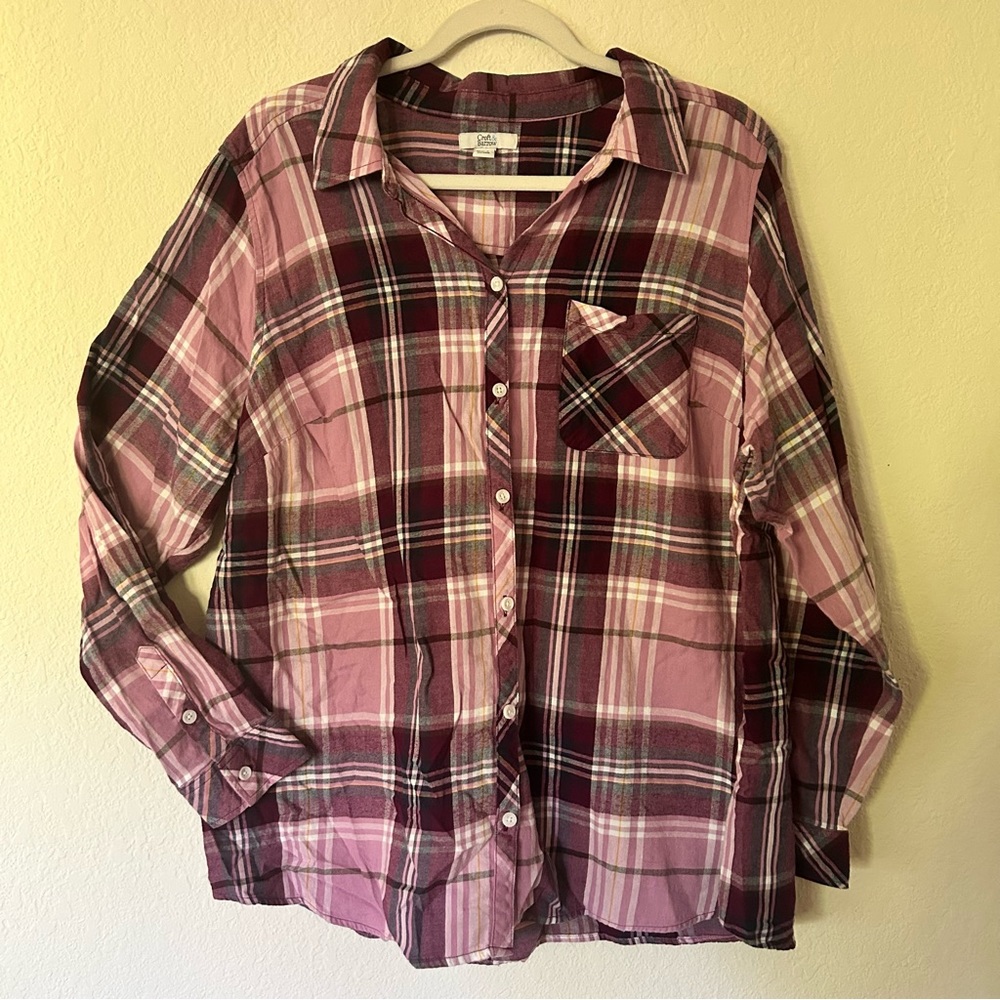 Purple button down in EUC!